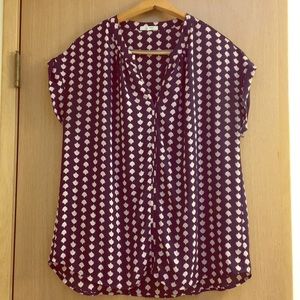 💙 Pleione Cap Sleeved Blouse